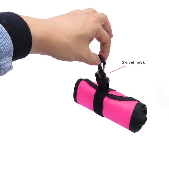 facefd SMB Diving Visibility Safety Inflatable Nozzle Surface Marker Buoy Diver Below Sausage Signal Tube Dive Accessory Fluorescent Red Fluorescent Pink