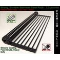 thumbnail image 3 of Roll Up Kitchen Rack, Food Grade Silicone, 20.4x13.1 Inch Multipurpose Rack, Solid Stainless Steel Rods Fully Coated with Silicone, Over The Sink Kitchen Sink Cover for Counter Space, Home RV Cottage, 3 of 8