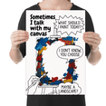 thumbnail image 2 of Artistic Humor Wall Art - Artist Enthusiast - 13x19 Poster Print, 2 of 4