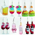 thumbnail image 2 of 20 cuentas de diamantes de imitación acrílicos de 16 MM, cuentas de silicona redondas de 15 MM sueltas para accesorios de joyería con forma de bolígrafo, 2 of 5