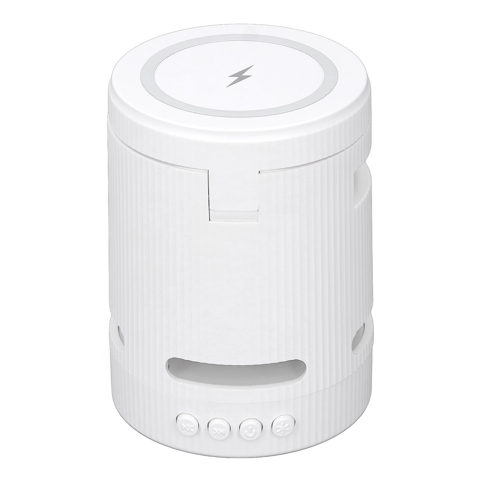 Speaker Wireless Charger, RGB Multifunctional Fast  Speaker Magnetic Wireless Charger Clear Sound Effect Safe 75%  for Phone