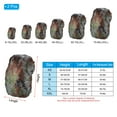 thumbnail image 2 of Unique Bargains 45-55L Waterproof Rucksack Cover, 2 Pack Backpack Rain Cover, L, Digital Camo, 2 of 5