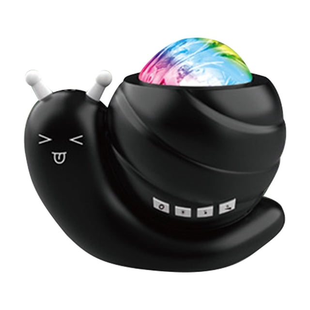 Dvkptbk Light Projector Snail Nebula Sky Projection Light Bedroom Sleep Light Bluetooth Speaker Projection Light Home Decor