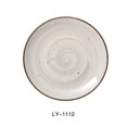 thumbnail image 1 of Yanco LY-1112 Lyon Assiette Coupe 12.25 x 1.25 Po, Glaçure Réactive - Lot de 12, 1 of 1