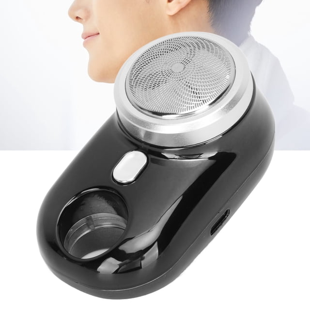 Mini Beard Clipper IPX7 USB Rechargeable Portable Trimmer for Travel Gift for Men