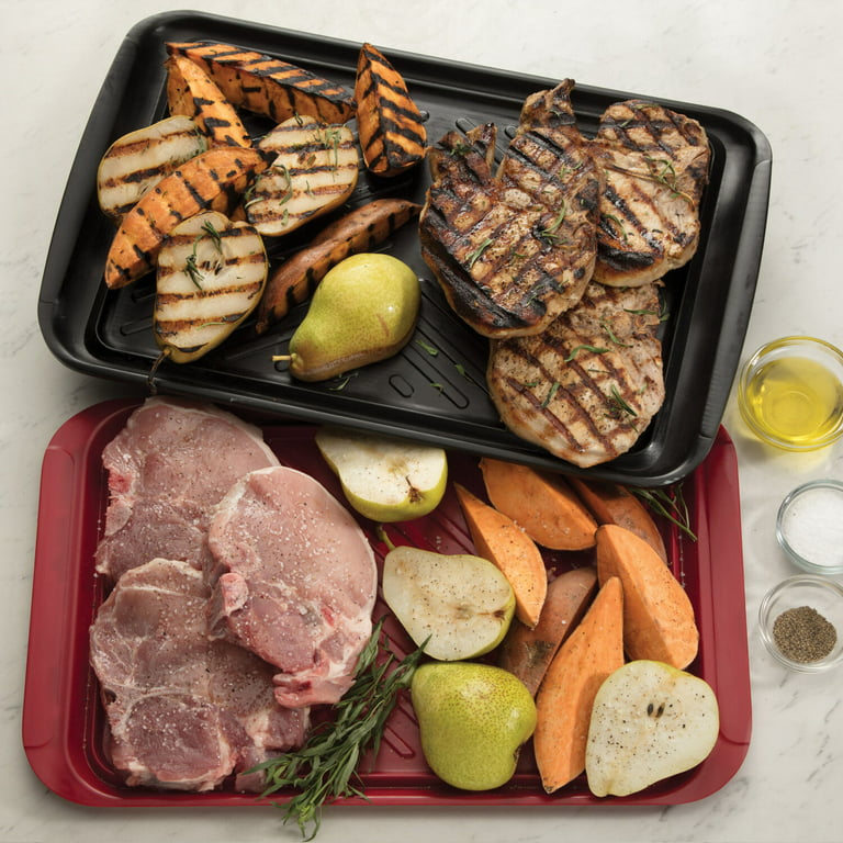 Cuisinart Color-Coded Prep and Serve Grilling Trays 