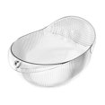 thumbnail image 4 of Cesta de drenaje multifuncional, escurridor de cuencos para frutas y verduras, cesta coladora para lavado de arroz para frutas, uvas Claro, 4 of 8
