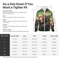 thumbnail image 5 of Fuzoiu Daisy Sleeping Sloth Print Unisex Sun Protection Hoodie,UPF 50+ Light Jacket,Full Zip Sun Protection Hoodie,Long Sleeve Sun Shirts,for Outdoor Activities-Small, 5 of 7