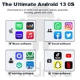 thumbnail image 2 of Reproductor MP3 Fanvace 144 GB con Bluetooth y WiFi Android 13 OS, 2 of 7