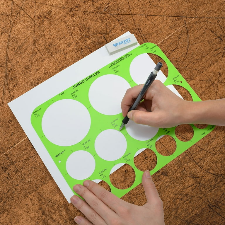 Circle Drawing Tool Westcott Circle Drawing Template - Technical ...