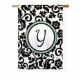 thumbnail image 5 of Breeze Decor 80059 Damask G Monogram 2-Sided Impression Garden Flag - 13 x 18.5 in., 5 of 7