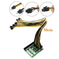 thumbnail image 4 of ALING Mining Power Supply GPU Breakout Board Mining Cables PCI-E 6 Pin to 8 Pin Power Cable Mining Server Breakout Board 50cm, 4 of 8