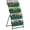 Green, variant on Planters For Outdoor Plants, Raised Garden Bed, 4 Tier Vertical Garden Planter Set, 4 Outdoor Planter Boxes with Stand, Self Draining Design Elevated Garden for Vegetable, Flowers & Herbs, Green