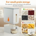 thumbnail image 6 of Lifewit Rice Dispenser 25 lbs, Rice Storage Container Moisture Proof with Measuring Cup, BPA-Free, White, 6 of 8