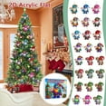 thumbnail image 4 of 2025 Cute Cartoon 2D Flat Printed Pendant Advent Calendar Set Festive Holiday Countdown for Wall Display, 4 of 6