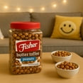 thumbnail image 5 of Fisher Butter Toffee Peanuts | Sweet & Crunchy Snack | High-Protein | Fresh Roasted Peanuts Coated in Buttery Toffee - 42 Ounce each, 5 of 7
