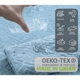 thumbnail image 6 of Jessy Home Blue Bath Towel set of 8, 2 Oversized Bath Towels, 2 Hand Towels, 4 Washcloths-600 GSM Soft Towel Set, 6 of 8