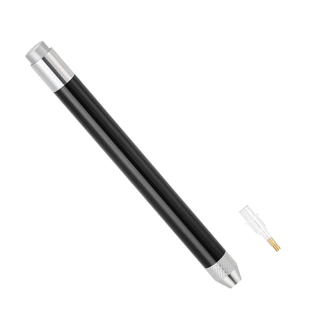Yuarrent Herramienta de pintura luminosa resistente al desgaste, pegatina práctica, iluminación profesional, bolígrafos de punta cargada con Artesanía Negro Yuarrent HA063058-05B