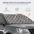 thumbnail image 7 of Picia Husky 2 Piece Car Windshield Sun Shade Foldable | Foldable Sun Shield for Front Window Blocks UV Rays and Keeps Your Vehicle Cool-Medium, 7 of 7