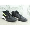 thumbnail image 3 of Ad-id-as Ownthegame Men's Black Leather Lace Up Basketball Sneaker Shoes Size 6, 3 of 6