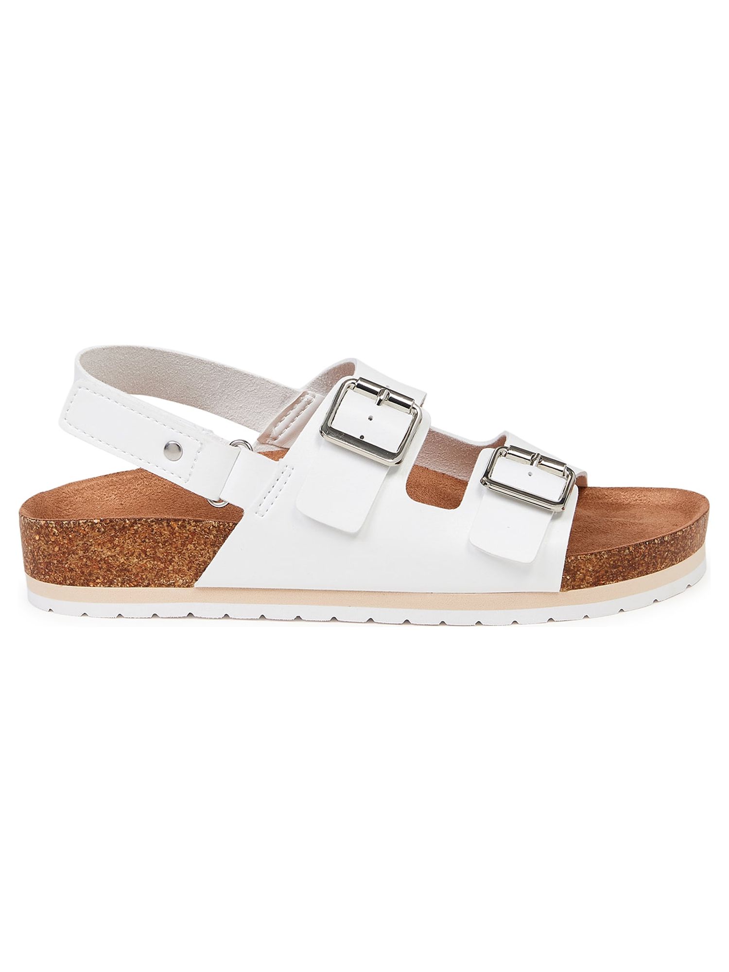 Time and Tru Women's Back Strap Footbed Sandals