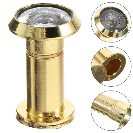 OATIPHO Peep Hole Door High Definition Cat Eye Camera Stainless Steel Glass 1Pack