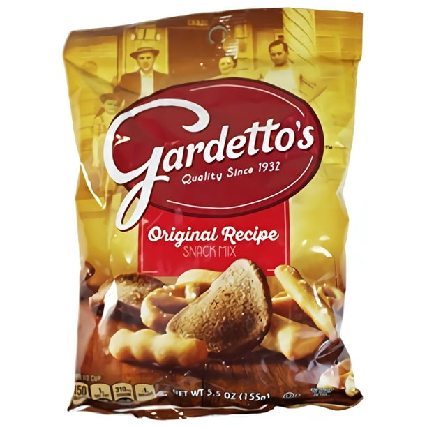 Gardetto's Original Recipe Snack Mix, 5.5 Oz Bags (Pack of 7)