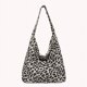 thumbnail image 3 of Bolsos Mano Bolso para Axilas Hobo Casuales Mujeres Leopardo Retro Lona Con Múltiples Bolsillos, 3 of 9
