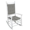 thumbnail image 1 of Klear Vu Porch - Juego De Cojines Para Silla Mecedora Para Uso En Interiores Y Exteriores, Ensamblados En Los Ee. Uu., Fáciles De Limpiar, Elegantes Cojines Para Asiento Y Respaldo Con Lazos De Tela,, 1 of 5
