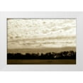 thumbnail image 3 of Alan Hausenflock 14x11 White Modern Wood Framed Wall Art Titled - Clouds and Fields II, 3 of 5