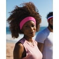 thumbnail image 5 of Suddora Adult Solid Color Sweatband Headband, Breast Cancer Awareness, 5 of 6