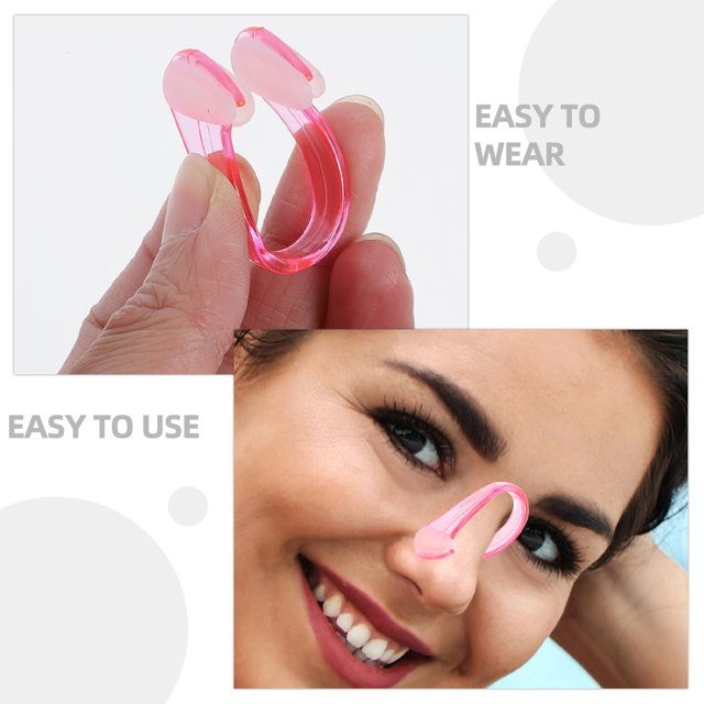 Minkissy 6Pcs Portable Silicone Swim Nose Clips Lightweight Nose Plugs for Swimming Assorted Color