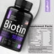 thumbnail image 3 of Suplemento De Queratina De Colágeno De Biotina-Crecimiento Del Cabello Para Hombres Y Mujeres-Vitaminas Para La Piel Y Las Uñas-Apoyo Salud De Articulaciones Y Los Intestinos-Suplementos Para El, 3 of 4