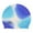 E, variant on Leeye 3 Pack Silicone Swim Caps for Adults Kids, Waterproof Elastic Swimming Caps, Unisex Stretchy Bathing Cap for Pool Training, A