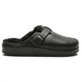 thumbnail image 2 of Womens Lined Clogs Winter Fleece Breathable Walking Garden Shoes Warm Non-Slip Mule Footwear, 2 of 7