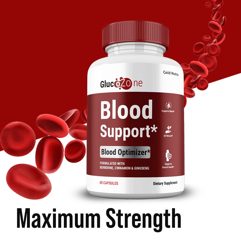 GlucoZone Capsules, All Natural Premium Ingredients, Gluco Zone Glycogen Balance Maximum Strength Blood Pills Berberine Supplement (2 Pack)