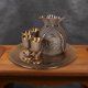 thumbnail image 4 of 6Pcs-Set Metal Goblet Blessing Bag Fgon coración para hogar vintage Dispensador Durable Hermoso Clásico Elegante Bronce perfecl Copa de vino, 4 of 8