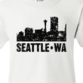 thumbnail image 4 of Inktastic Seattle Skyline Grunge Youth T-Shirt, 4 of 5
