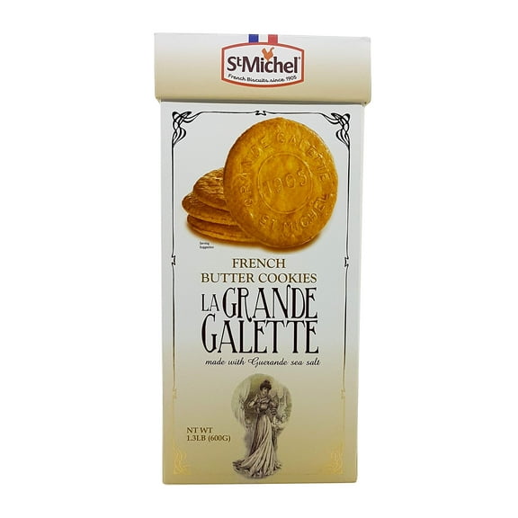 La Grande Galette French Butter Cookies by St. Michel 1.3 lb. (600 g)