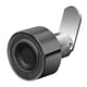 thumbnail image 2 of de pequeña sala de huella de digital digital 20 usuarios de armario antirrobo Carga de aleación de zinc Seguridad USB para DIY Negro 20mm Fernando Cerradura de cajón de huellas dactilares, 2 of 8