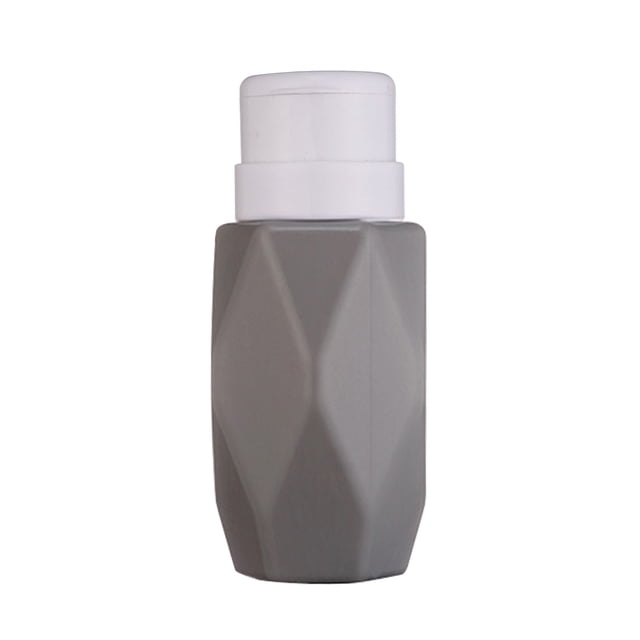 Fiudx Botella de Presión de Diamante, Elegante Dispensador de Líquido Limpiador de Uñas, Diseño Elegante para Un Uso Sencillo, Cuatro Colores Románticos Disponibles, Esencial para El Arte de Uñas par