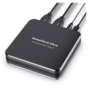 4K 60 HDR USB Type-C Video Capture Card GameDock Ultra Live Streaming,Record Via