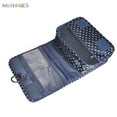 thumbnail image 4 of Bad Piggies Hanging Makeup Cosmetic Bag Waterproof Portable Travel Toiletry Tidy Organizer Bag, Navy, 4 of 7