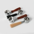 thumbnail image 4 of Sturdy Bottomless Portafilter 51mm Bottomless Portafilter for Espresso Machines with Wood Handle, 4 of 20
