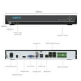 thumbnail image 3 of Reolink 36CH 12MP PoE NVR Support 4K 8MP 5MP PoE/WiFi Cameras, 2-Way Audio 24/7 Recording up to 48TB, 3 of 13
