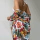 thumbnail image 3 of Gibobby Trajes de Natación para Mujer Traje de baño para mujer Cubrirse Sexy Frente abierto Bikini de playa Traje de baño Kimono Cubrir Ropa de playa lar(Blanco,M), 3 of 5