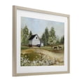 thumbnail image 2 of Stupell Industries Traditional Barn Field Landscape Birch Framed Print Under Glass, 21 x 17, by Susan Winget, 2 of 8