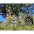 thumbnail image 4 of Gamexcel 9Pack 17" L-Size Halloween Foam RIP Graveyard Tombstones Yard Lawn Headstones Spooky Haunted House Decorations with Stakes, 4 of 6