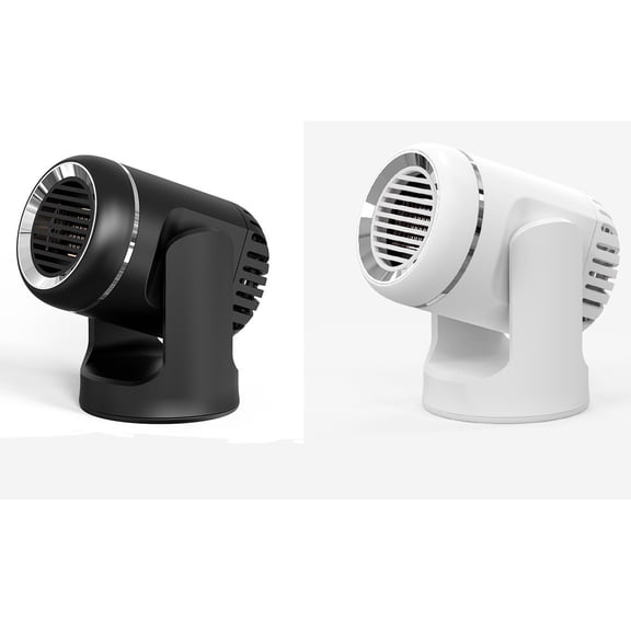 WDOBM 12V Portable Car Heating Fan, Quiet Space Heater, Energy Efficient Heater, 360° Adjustable Rotatable Defroster Fast Defrost Defog Auto Interior Winter Use