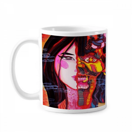 

Disillusionment Abstracy Art Mug Pottery Cerac Coffee Porcelain Cup Tableware